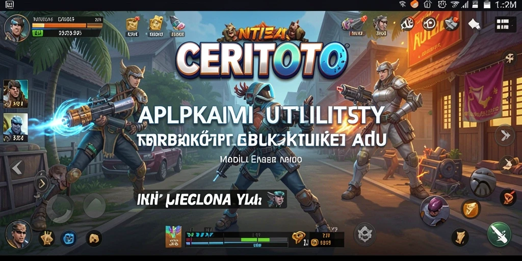 Tampilan antarmuka CERITOTO yang intuitif dan fungsional.