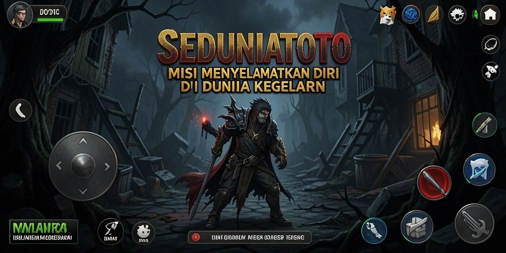 Gameplay SEDUNIATOTO yang penuh ketegangan dan kegelapan menanti Anda.