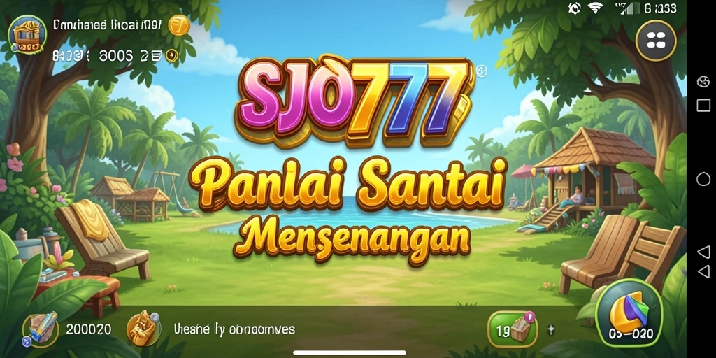 Tampilan gameplay SJO777 yang penuh warna dan menarik.