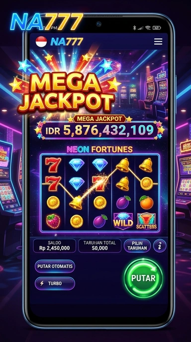 Tampilan antarmuka aplikasi na777 untuk unduhan mudah.